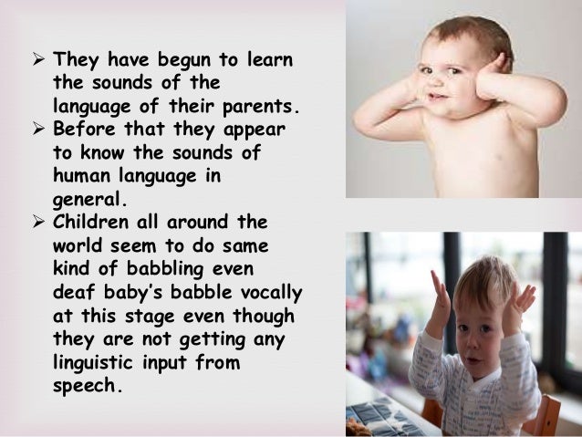How does the child acquire language how do we learn language